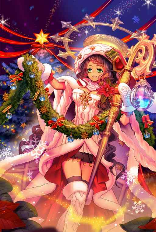 画像ギャラリー No.005のサムネイル画像 / 「チェンクロ3」，クリスマス衣装のシャディアとジブリールが登場する支援フェスを開催