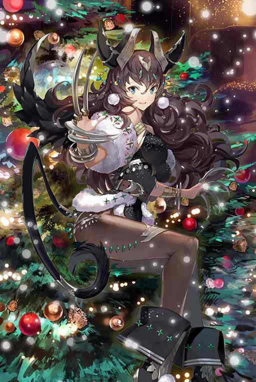 画像ギャラリー No.006のサムネイル画像 / 「チェンクロ3」，クリスマス衣装のシャディアとジブリールが登場する支援フェスを開催