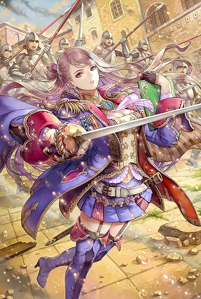 画像ギャラリー No.003のサムネイル画像 / 「チェインクロニクル3」にエクストラアビリティを持つ新SSR“セリーヌ”と“ガルルア”が登場