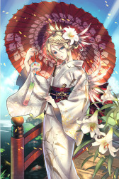 画像ギャラリー No.005のサムネイル画像 / 「チェインクロニクル」,“9周年記念!1日1回無料 浴衣復刻フェス”を開催