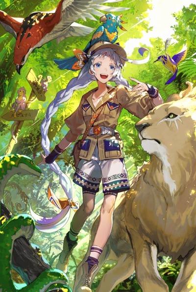 画像ギャラリー No.001のサムネイル画像 / 「チェインクロニクル」遊戯の世界のリーア&ズイハが登場する“新世界フェス”を開催