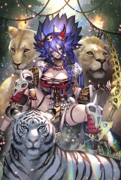 画像ギャラリー No.002のサムネイル画像 / 「チェインクロニクル」遊戯の世界のリーア&ズイハが登場する“新世界フェス”を開催