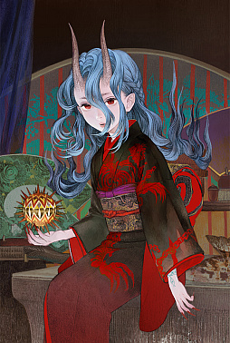 画像ギャラリー No.002のサムネイル画像 / 「チェンクロ」,鬼神の姫君クチナシが登場する大狩猟戦イベント「集え! 秋の八領妖怪祭り」を開催