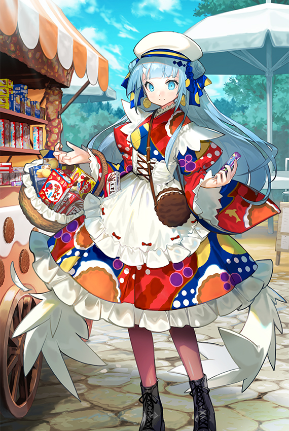 Miyuki of the Healthy Six Flowers - Chain Chronicle Morinaga Collaboration Festival