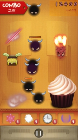 カップケーキを守れ〜!!