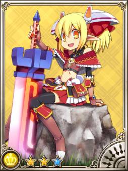 画像ギャラリー No.002のサムネイル画像 / カードバトルゲーム「幼騎士」がスマホ向けmixiゲームでサービス開始