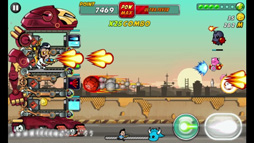 画像ギャラリー No.005のサムネイル画像 / モバイル向けSTG「PSY WARS for Kakao」が韓国で登場。YouTube再生回数が“17億回”を突破した江南スタイルのPSY氏が活躍