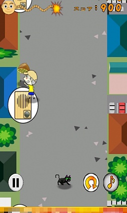 画像ギャラリー No.002のサムネイル画像 / 懐かしのヒット&アウェイ。スマートフォン向けアクションゲーム「ピンポンダッシャー」を紹介する「(ほぼ)日刊スマホゲーム通信」第300回