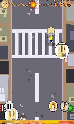 画像ギャラリー No.004のサムネイル画像 / 懐かしのヒット&アウェイ。スマートフォン向けアクションゲーム「ピンポンダッシャー」を紹介する「(ほぼ)日刊スマホゲーム通信」第300回