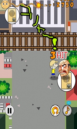 画像ギャラリー No.006のサムネイル画像 / 懐かしのヒット&アウェイ。スマートフォン向けアクションゲーム「ピンポンダッシャー」を紹介する「(ほぼ)日刊スマホゲーム通信」第300回