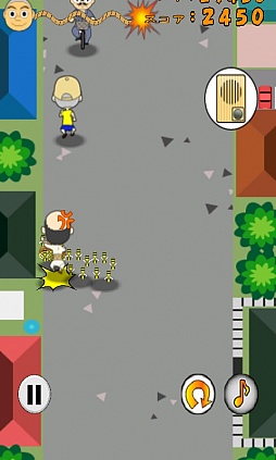 画像ギャラリー No.008のサムネイル画像 / 懐かしのヒット&アウェイ。スマートフォン向けアクションゲーム「ピンポンダッシャー」を紹介する「(ほぼ)日刊スマホゲーム通信」第300回