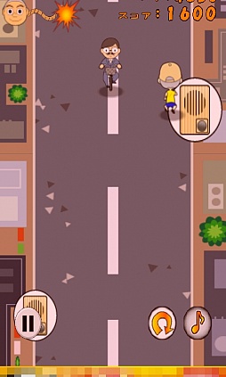 画像ギャラリー No.009のサムネイル画像 / 懐かしのヒット&アウェイ。スマートフォン向けアクションゲーム「ピンポンダッシャー」を紹介する「(ほぼ)日刊スマホゲーム通信」第300回