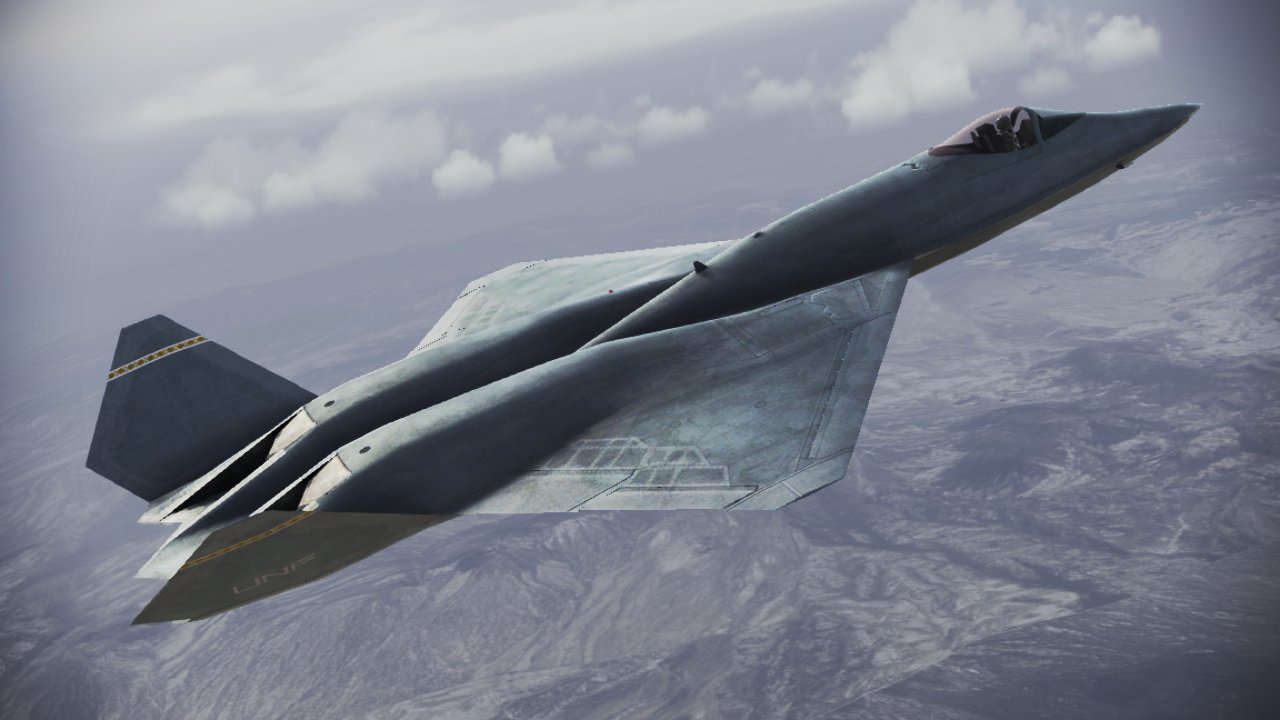 画像集 001 Ace Combat Infinity に Yf 23 が新登場 機体レベル上限15