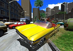 画像ギャラリー No.003のサムネイル画像 / 「CRAZY TAXI」のAndroid版が配信に。黄色いタクシーで街中を爆走しよう