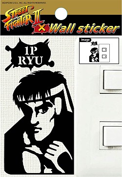 画像ギャラリー No.001のサムネイル画像 / 「ストリートファイターII」のキャラクターが布製のウォールステッカーで登場