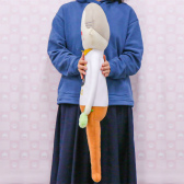 画像ギャラリー No.004のサムネイル画像 / 「トレバ」限定“ねこ好きのゆる〜いおじさんBIG抱きまくら80cm”が4月10日6:00に登場