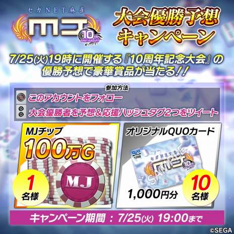 ���������꡼ No.004�Υ���ͥ������ / ���ץ��ǡ֥���NET��� MJ�ץ����ӥ�10��ǯ��ǰ�����������19��00�˳��롣����MJ����ۿ���ͥ���Ԥȥץ����Τ�����8̾������