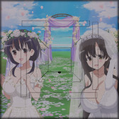 画像ギャラリー No.026のサムネイル画像 / 「セガNET麻雀 MJ」,本日から「咲ウェディングガチャ」を開催