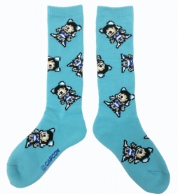 画像ギャラリー No.002のサムネイル画像 / 「ストリートファイター」モチーフのドットデザイン靴下が5月18日に発売