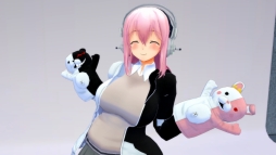 画像集#005のサムネイル/「モット!ソニコミ」と「ダンガンロンパ」がコラボ。撮影衣装にモノクマ/モノミパーカーが登場