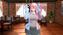 画像集#006のサムネイル/「モット!ソニコミ」と「ダンガンロンパ」がコラボ。撮影衣装にモノクマ/モノミパーカーが登場