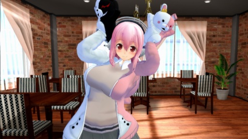 画像集#007のサムネイル/「モット!ソニコミ」と「ダンガンロンパ」がコラボ。撮影衣装にモノクマ/モノミパーカーが登場