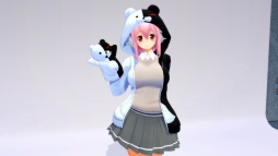 画像集#009のサムネイル/「モット!ソニコミ」と「ダンガンロンパ」がコラボ。撮影衣装にモノクマ/モノミパーカーが登場