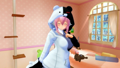 画像集#010のサムネイル/「モット!ソニコミ」と「ダンガンロンパ」がコラボ。撮影衣装にモノクマ/モノミパーカーが登場