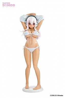 すーぱーそに子」の1/2スケールフィギュアに日焼けVer。5月下旬に受注開始
