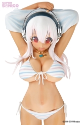 画像集#009のサムネイル/「すーぱーそに子」の1/2スケールフィギュアに日焼けVer。5月下旬に受注開始