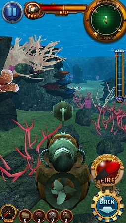 画像集#009のサムネイル/潜水艦で深海を探索するアクションゲーム「DIVE」が配信開始