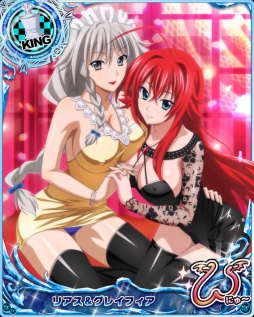 画像ギャラリー No.005のサムネイル画像 / 「ハイスクールD×D」,パーティードレス姿のカードが登場するイベントが開幕