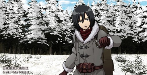 画像集#002のサムネイル/「進撃の巨人 -反撃の翼- ONLINE」限定シナリオ「雪山走破訓練」を配信中