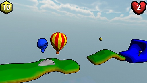 画像ギャラリー No.002のサムネイル画像 / ひたすらジャンプ，またジャンプ。iOS向けアクション「Bleeps Run」を紹介する「（ほぼ）日刊スマホゲーム通信」第322回