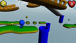 画像ギャラリー No.005のサムネイル画像 / ひたすらジャンプ，またジャンプ。iOS向けアクション「Bleeps Run」を紹介する「（ほぼ）日刊スマホゲーム通信」第322回