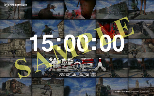 画像ギャラリー No.001のサムネイル画像 / 「進撃の巨人〜人類最後の翼〜」,リヴァイのスクリーンセーバーを配信中