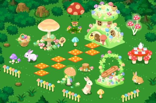 画像集#003のサムネイル/「ハコニワ」,限定ステージイベント「初夏のパステルきのこガーデン」を開催