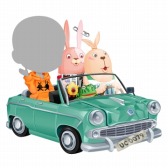 画像ギャラリー No.002のサムネイル画像 / 「ぼくのレストランII」が「ウサビッチ」とコラボ。限定ガチャを実施