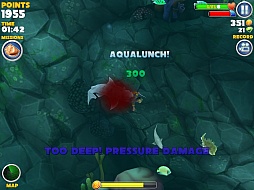 画像ギャラリー No.004のサムネイル画像 / 巨大なサメが海を恐怖に染める。スマートフォン向けアクション「Hungry Shark Evolution」を紹介する「(ほぼ)日刊スマホゲーム通信」第332回