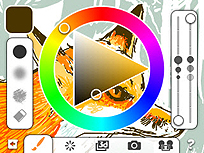 画像集#008のサムネイル/3DS向けデジタルスケッチブック「Colors! 3D」の配信が本日スタート。オンライン投稿にも対応したお手軽・高機能のお絵かきソフトが登場