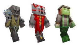 画像ギャラリー No.005のサムネイル画像 / 「Minecraft」の各コンシューマ版に向けた“ヴィランズ スキン パック”が配信開始