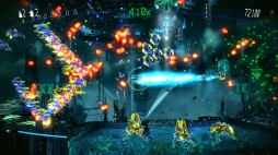 画像集#002のサムネイル/PS4用シューティングアクション「RESOGUN」がCo-opモードに対応か。開発元のHousemarqueが意味深な画像を公開