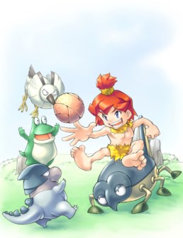 ���������꡼ No.002�Υ���ͥ������ / ��StoneAge Mobile�ʲ��Ρˡפι��⥵���ӥ������ꡣ�ۤΤܤΤȤ��������Ѥ�MMORPG�����ޡ��ȥե��������