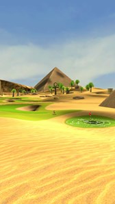 画像集#002のサムネイル/「LINE レッツ!ゴルフ」アップデートで新コースが登場。期間限定イベントも