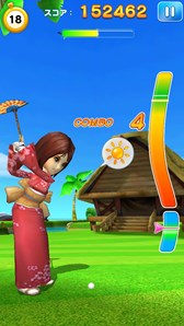 画像集#003のサムネイル/「LINE レッツ!ゴルフ」アップデートで新コースが登場。期間限定イベントも