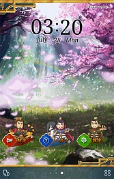 画像集#004のサムネイル/「三国志パズル大戦」,Yahoo! JAPANのbuzzHOMEで着せ替え画面を配信