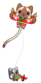 画像ギャラリー No.008のサムネイル画像 / 「モンハン商店 アイルーでバザール」,元旦から1月5日までお正月イベントを実施