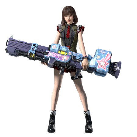 画像ギャラリー No.002のサムネイル画像 / 2014年春稼働の「ガンスリンガー ストラトス2」,野村哲也&あきまん氏デザインによる新キャラクターを公開。11月7日よりロケテスト開始