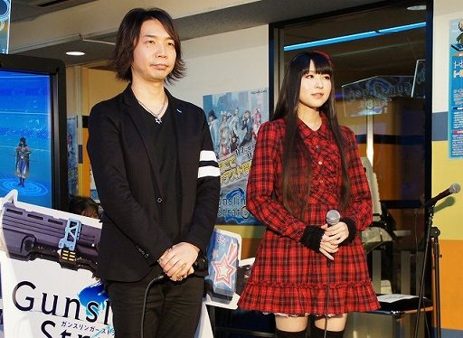 画像ギャラリー No.004のサムネイル画像 / 「ガンスリンガー ストラトス2」最初のロケテストが本日より開催。開発者や豪華ゲストも登場した,オープニングセレモニーをレポート