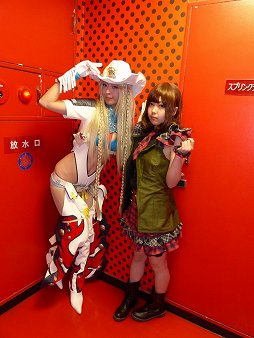 画像集#011のサムネイル/「ガンスリンガー ストラトス2」が稼働開始。オープニングセレモニーには,ふなっしーが応援に駆けつけたなっしー!